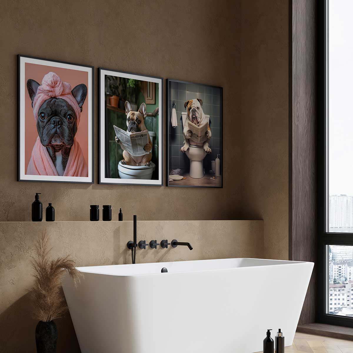 Fransk bulldog - Fresh out of shower galleri