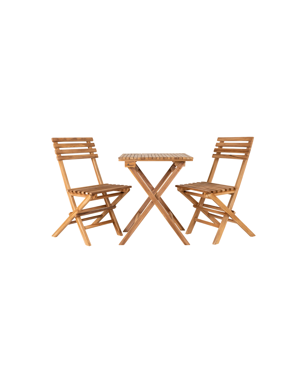 Cuenca cafesæt, teak natur