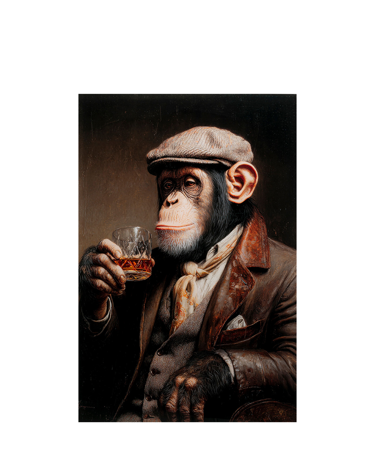 Mister Animal Whisky 80x120cm, Galleri
