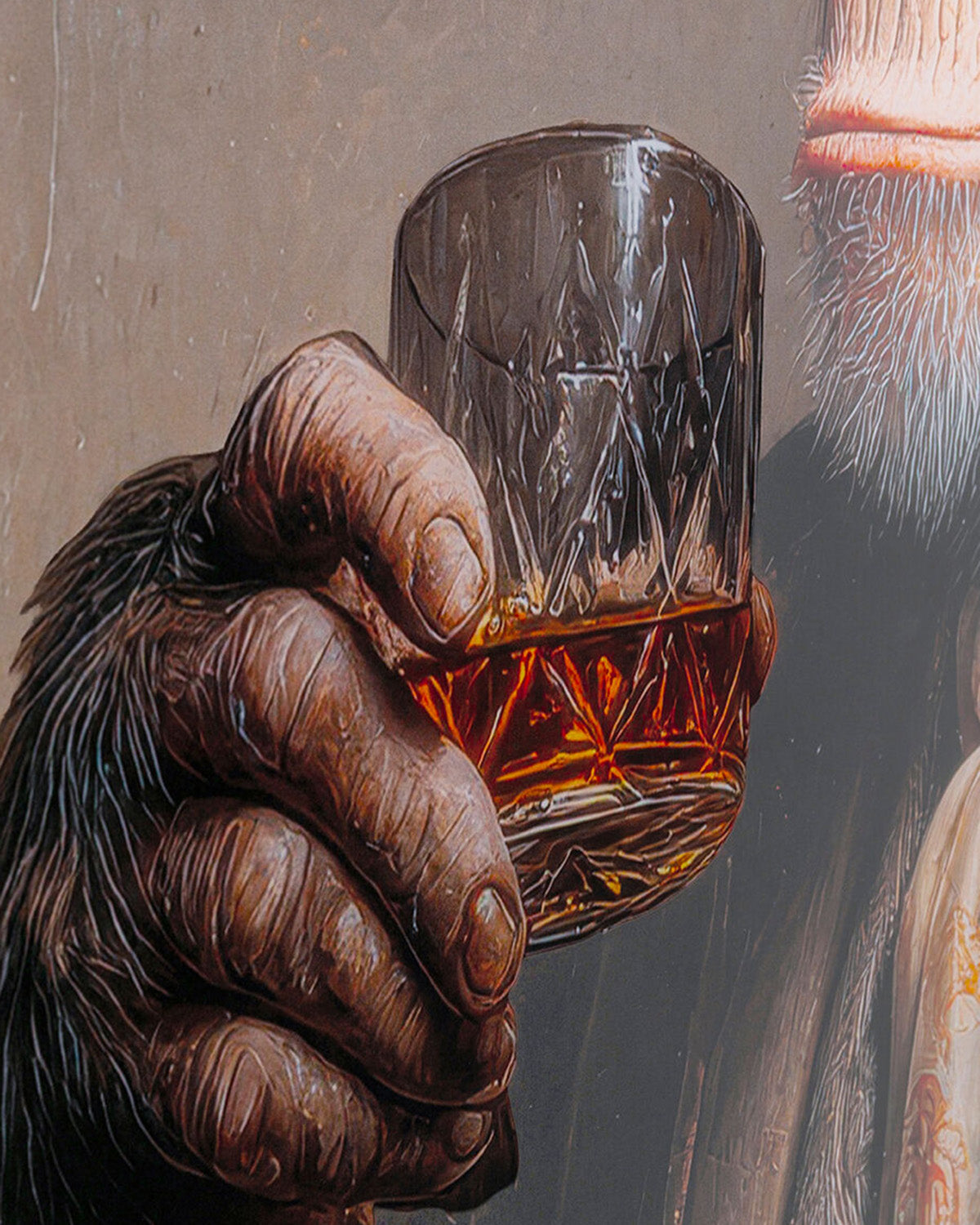 Mister Animal Whisky 80x120cm, Galleri