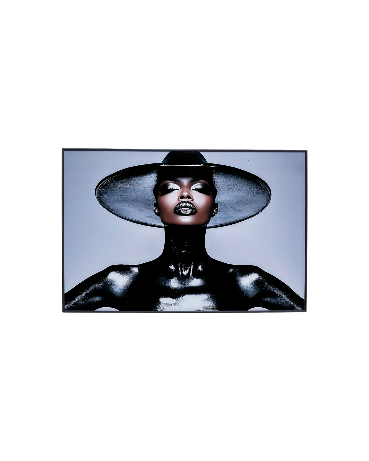 Black Hat Lady 150 x 100 cm, Galleri