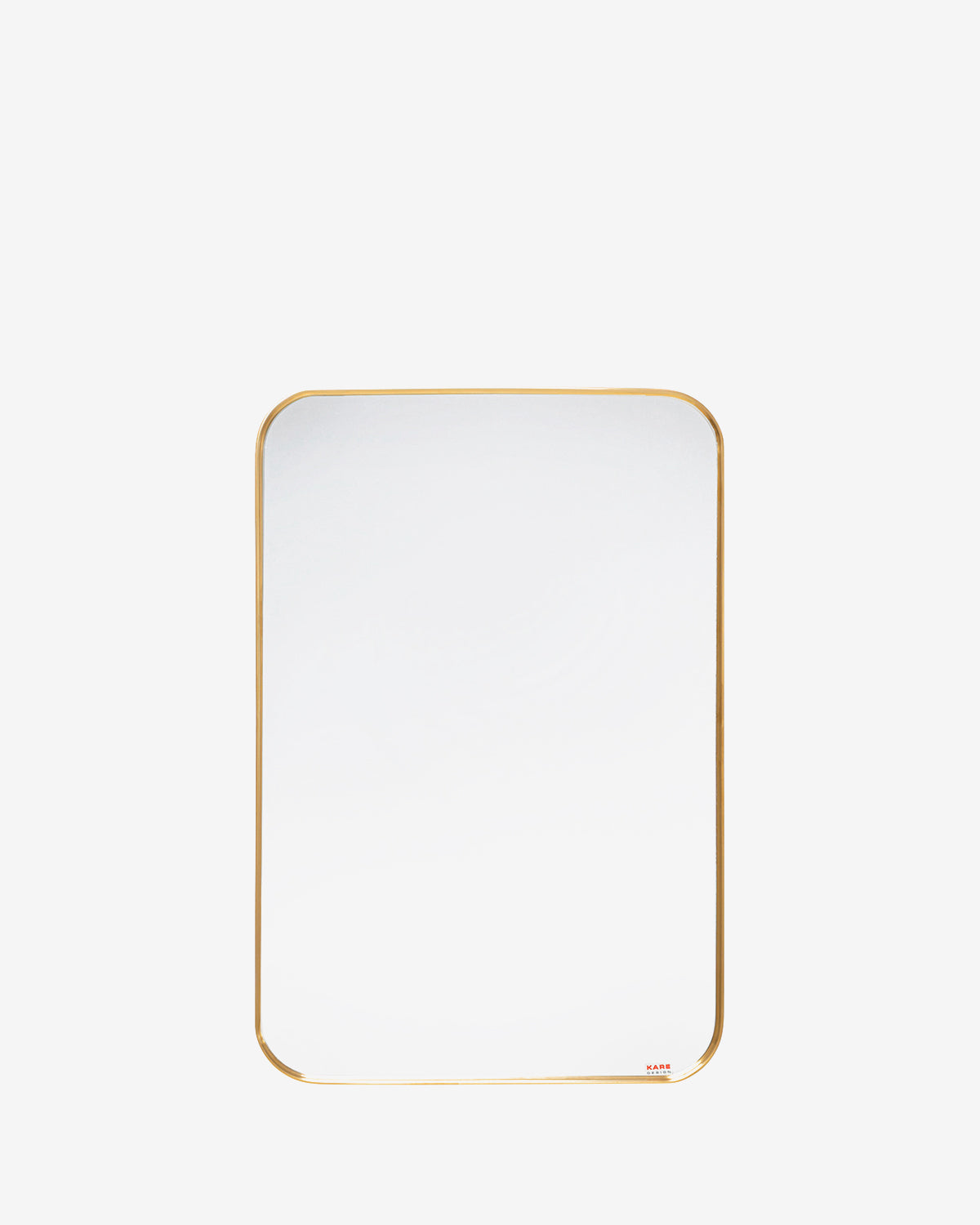 Simply vægspejl, messing