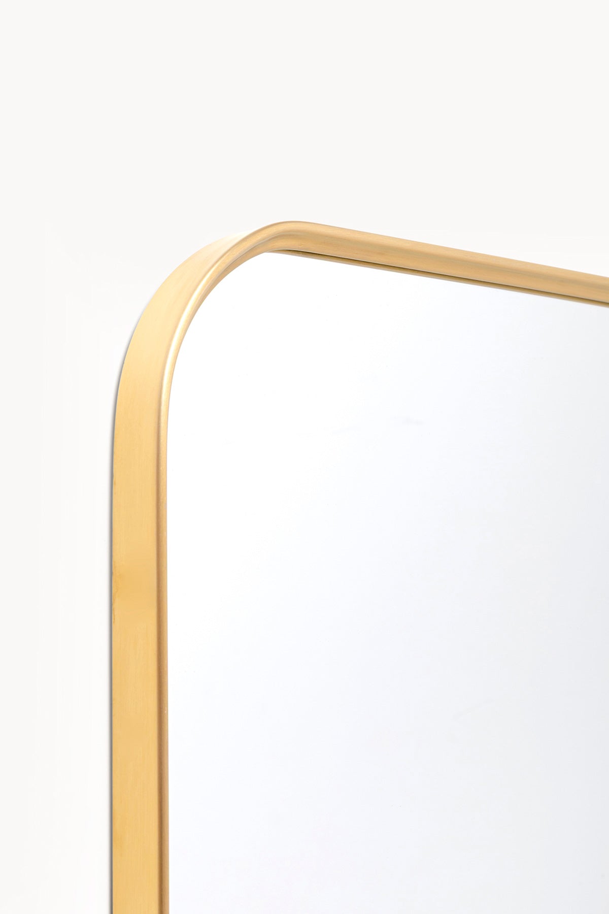 Simply vægspejl, messing