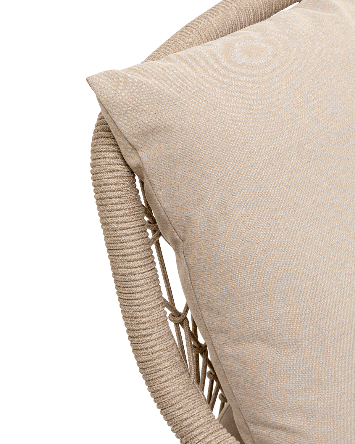 Milos lounge stol, taupe