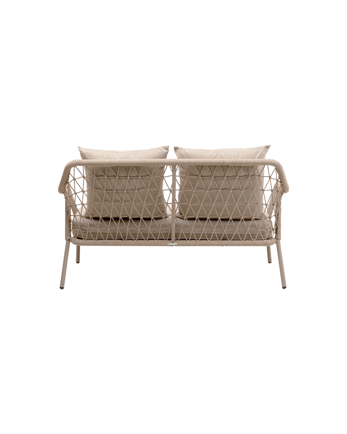 Milos 2 pers. sofa, taupe