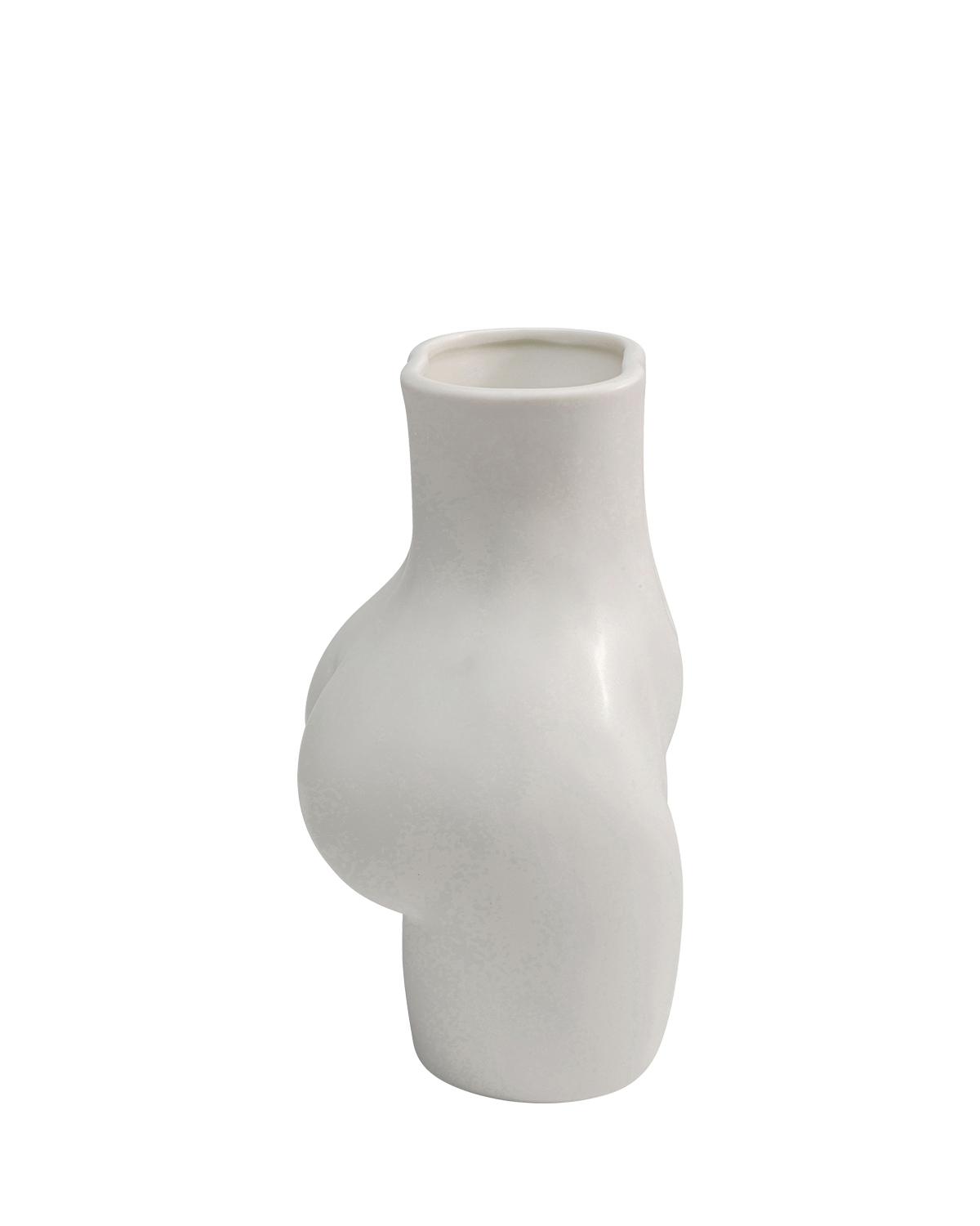 Donna vase lille, hvid
