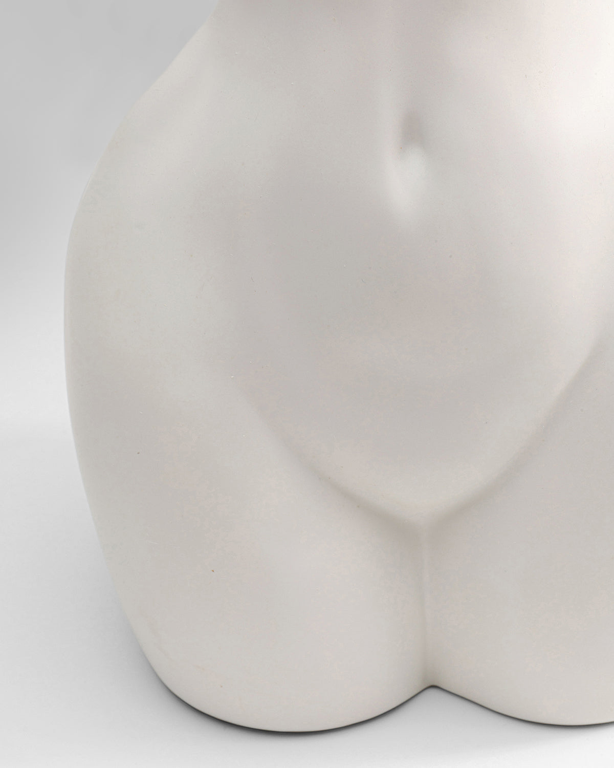 Donna vase lille, hvid