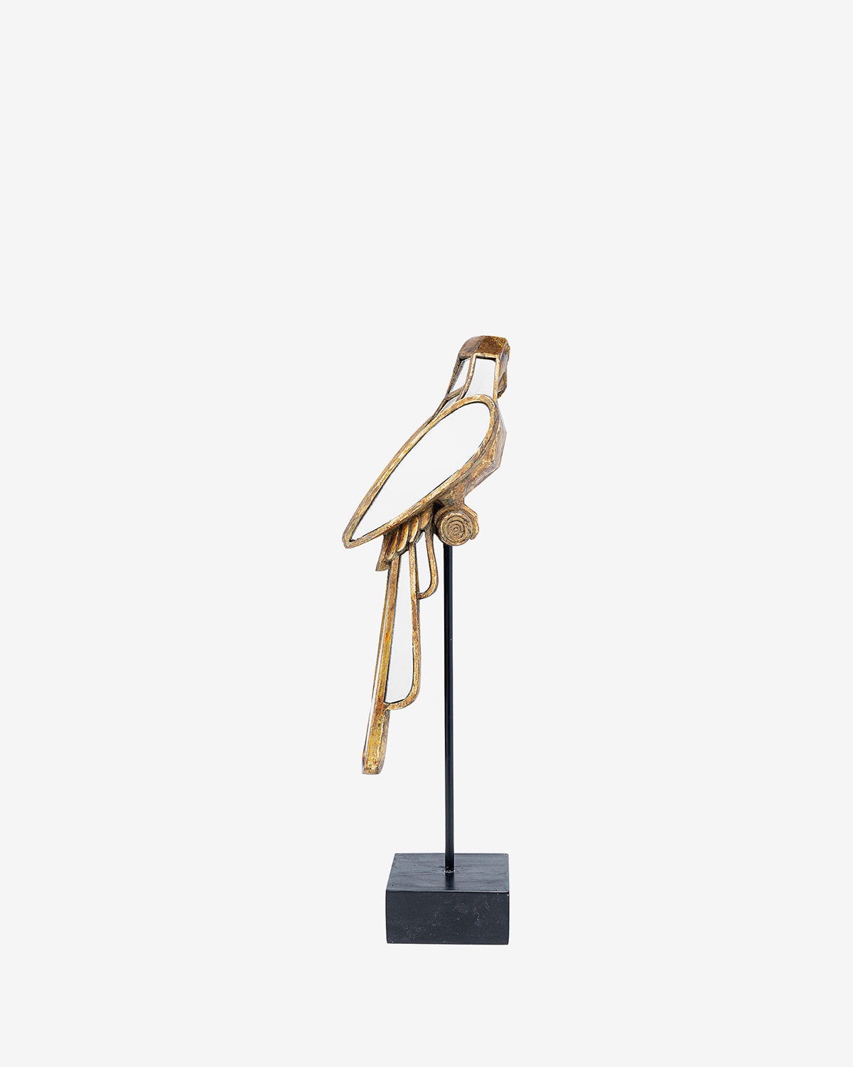 Papegøje spejl figur