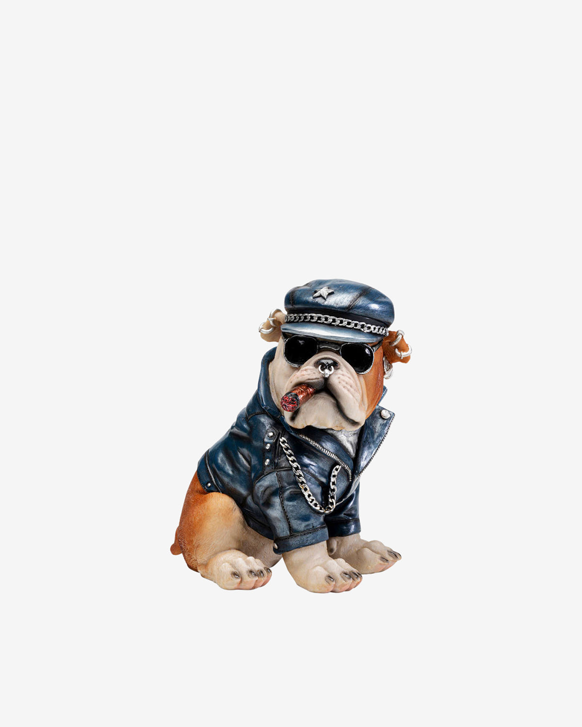 Punk bulldog sparegris