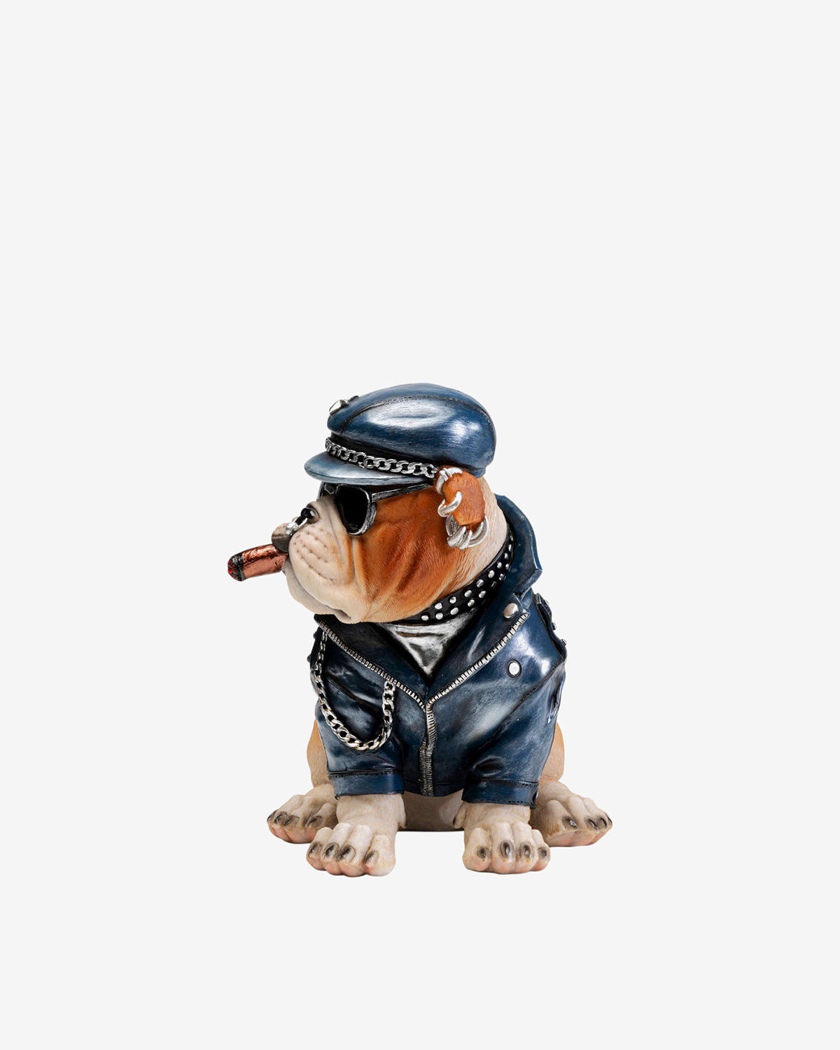 Punk bulldog sparegris
