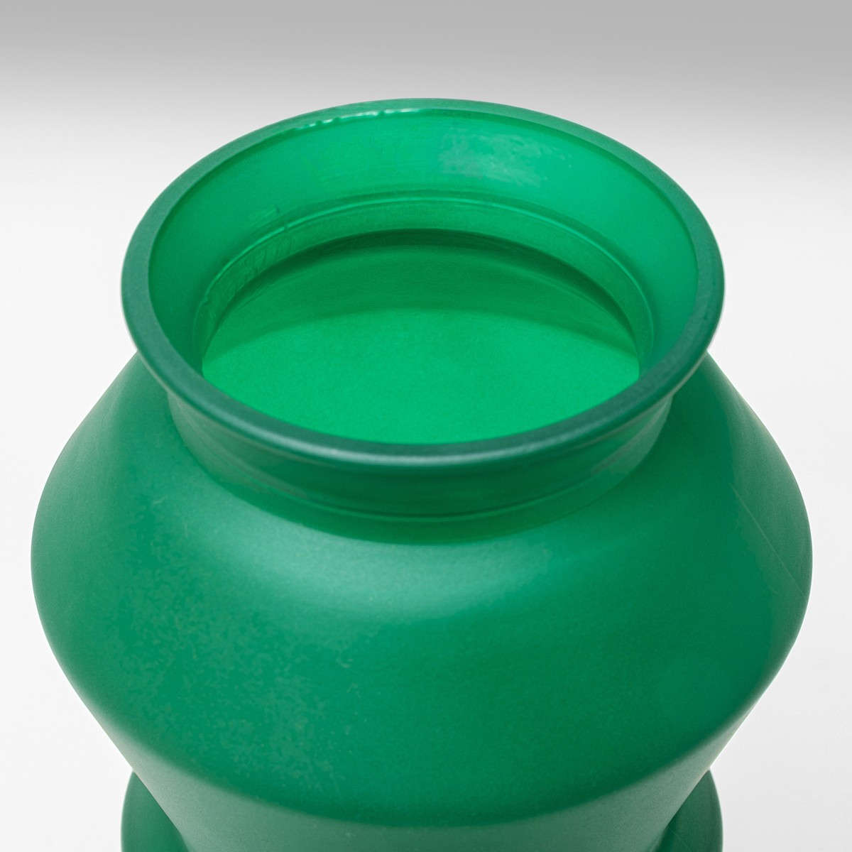 Gina vase grøn glas