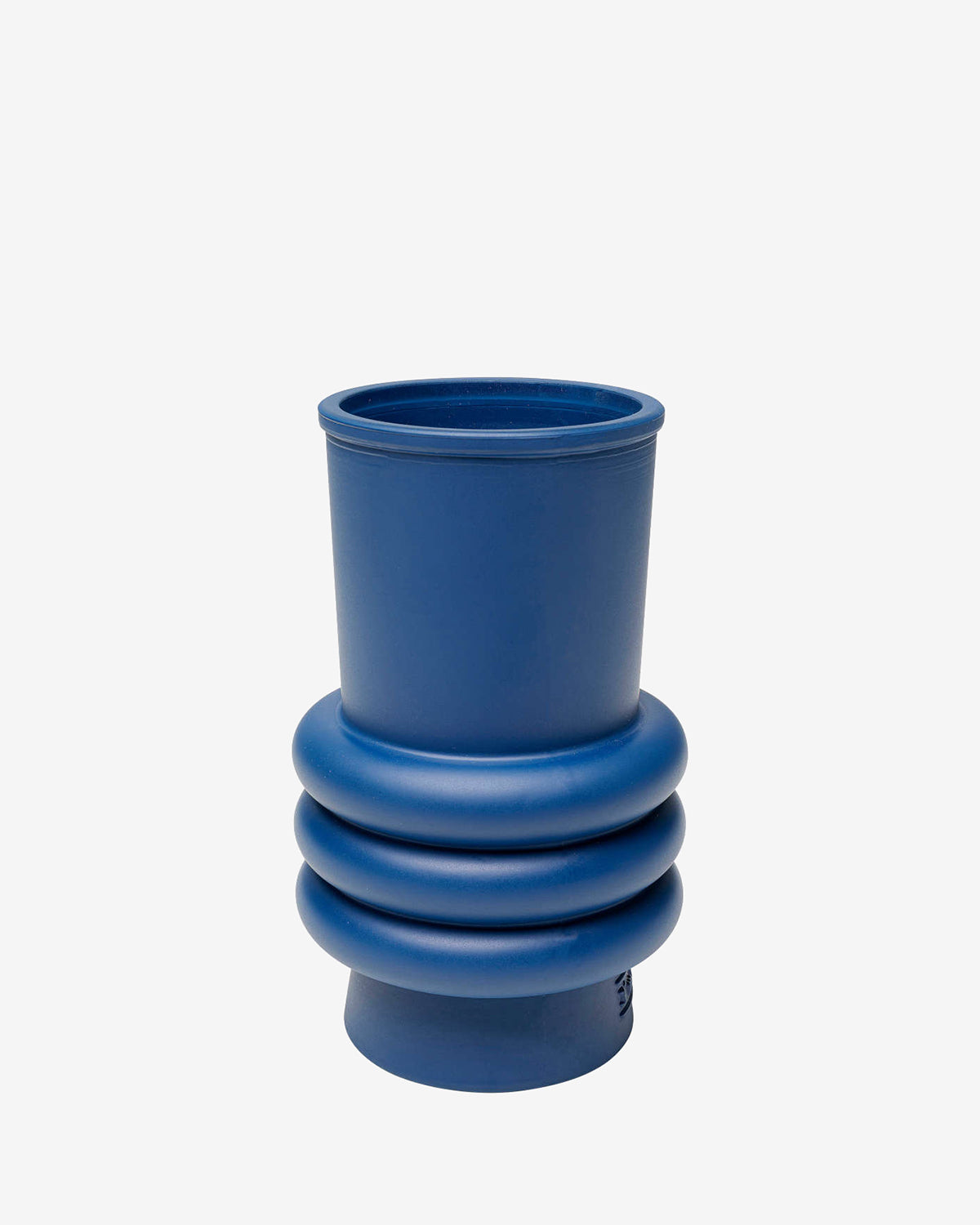 Gina vase blå glas