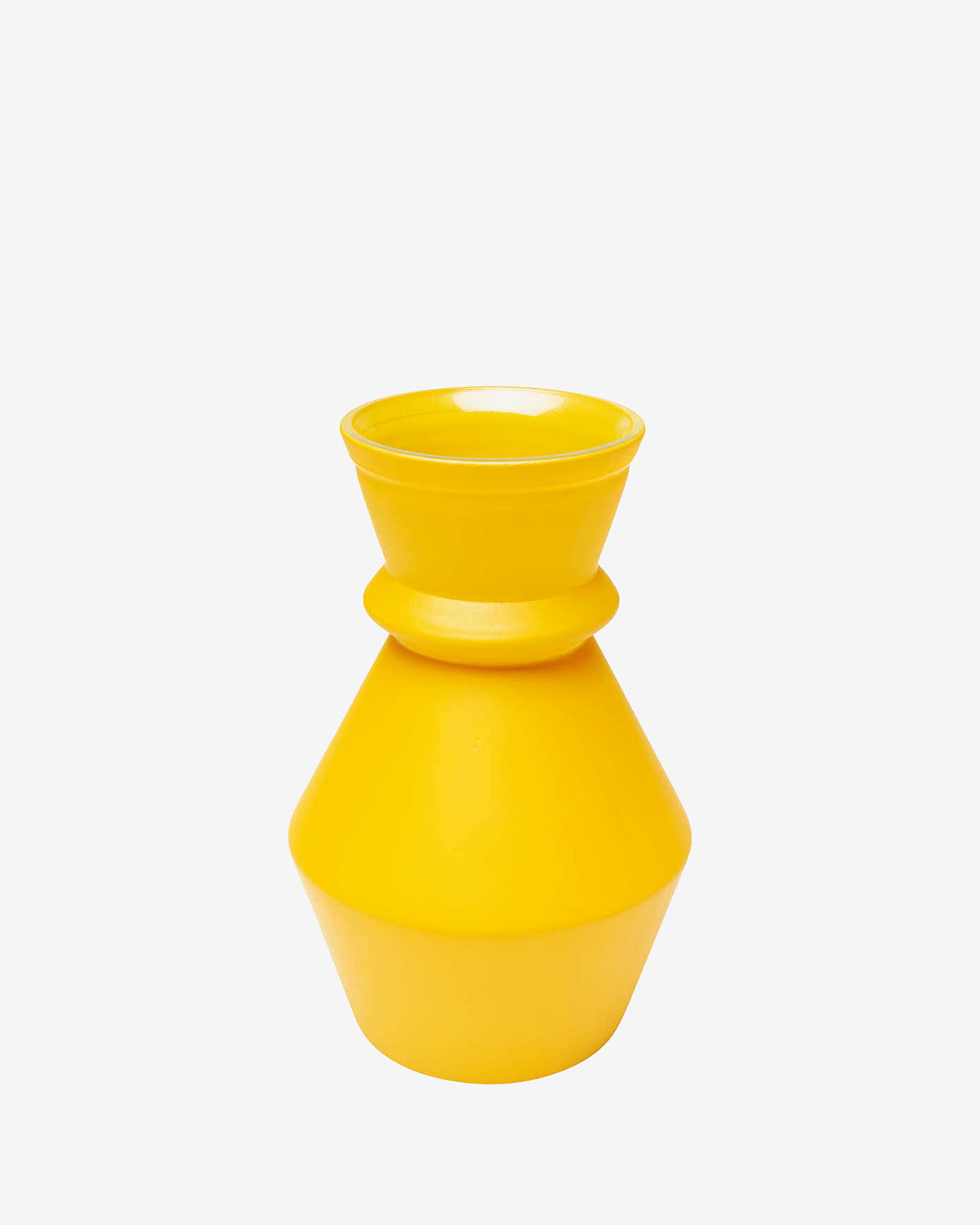 Gina vase gul glas