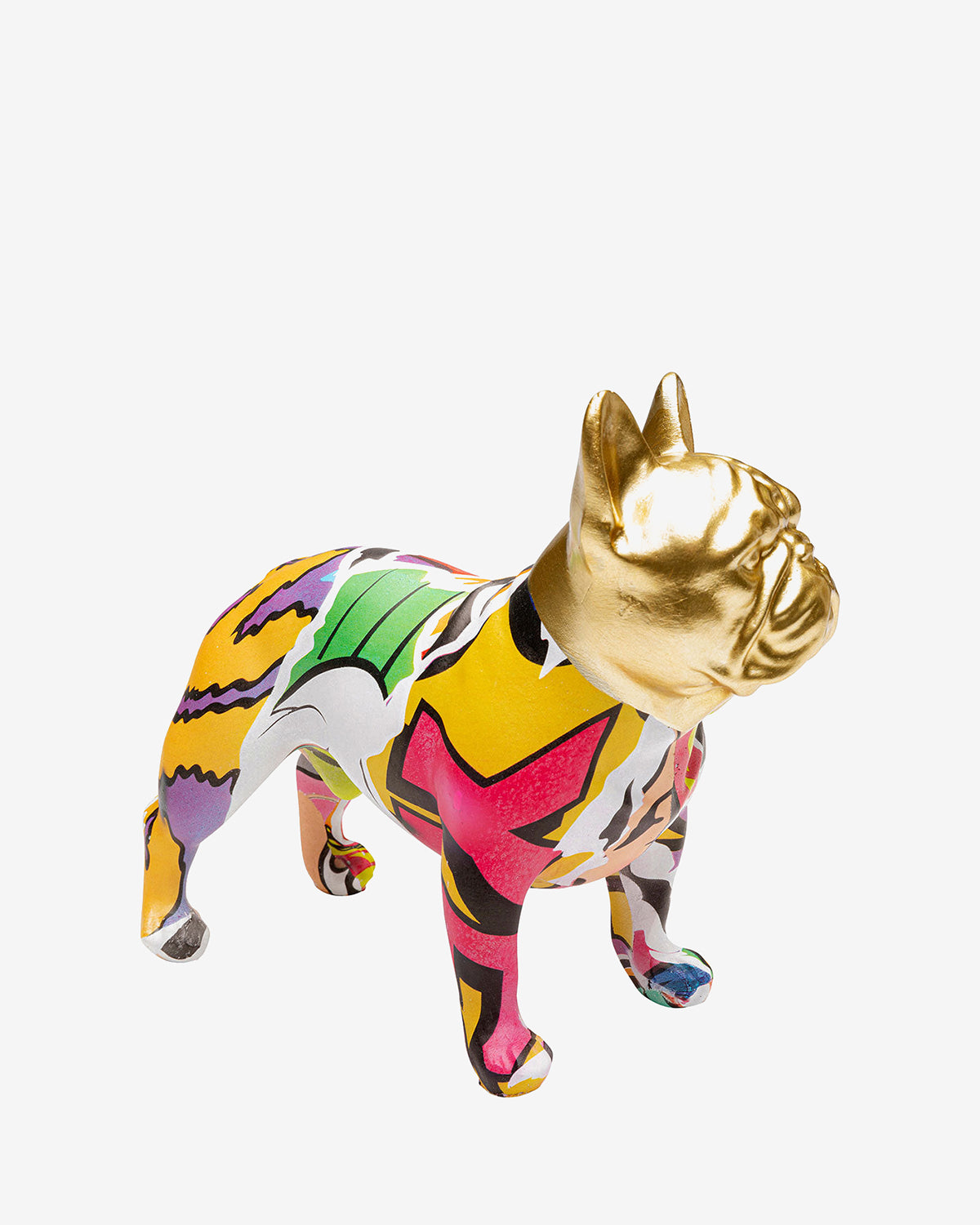 Graffiti hund stående