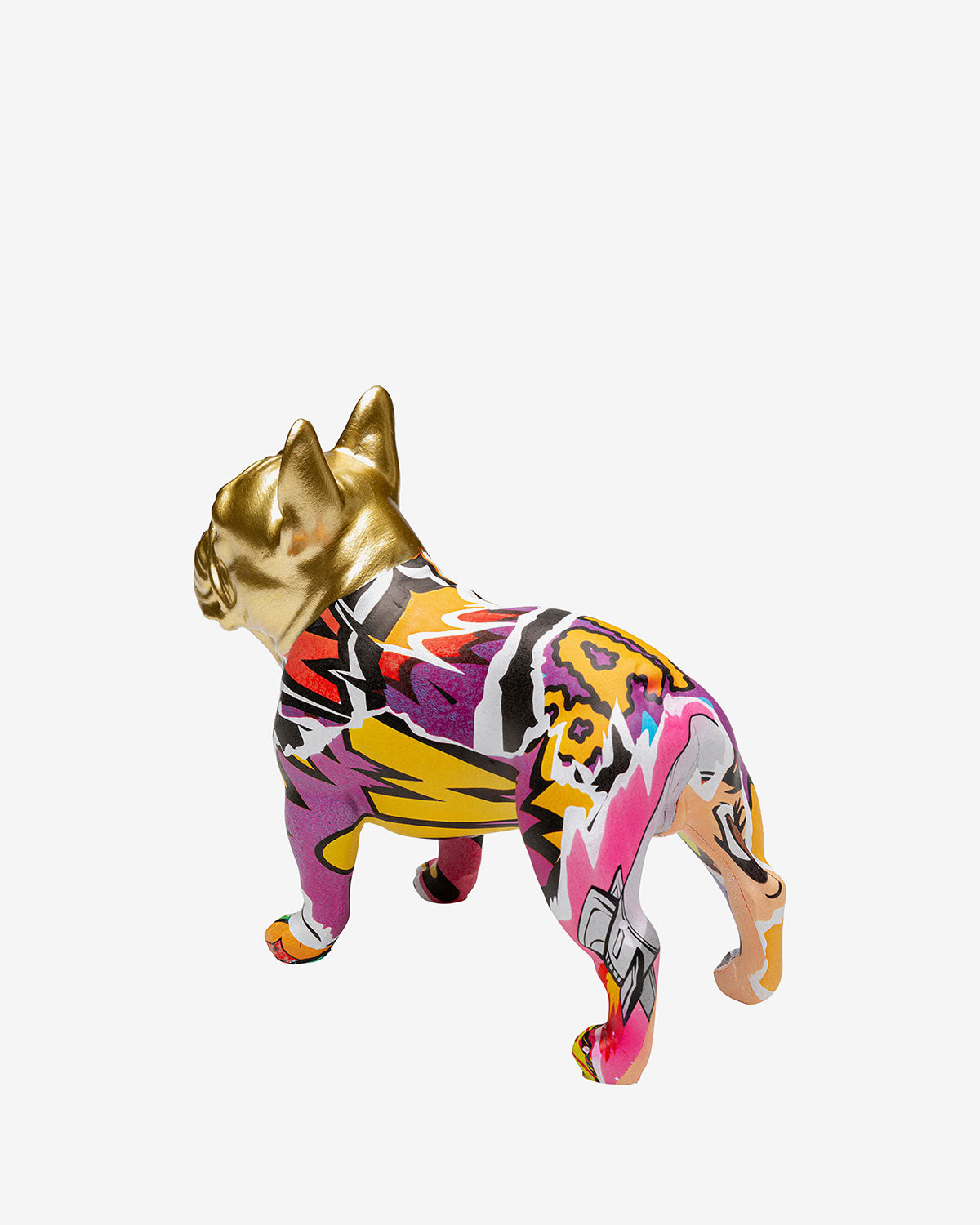 Graffiti hund stående