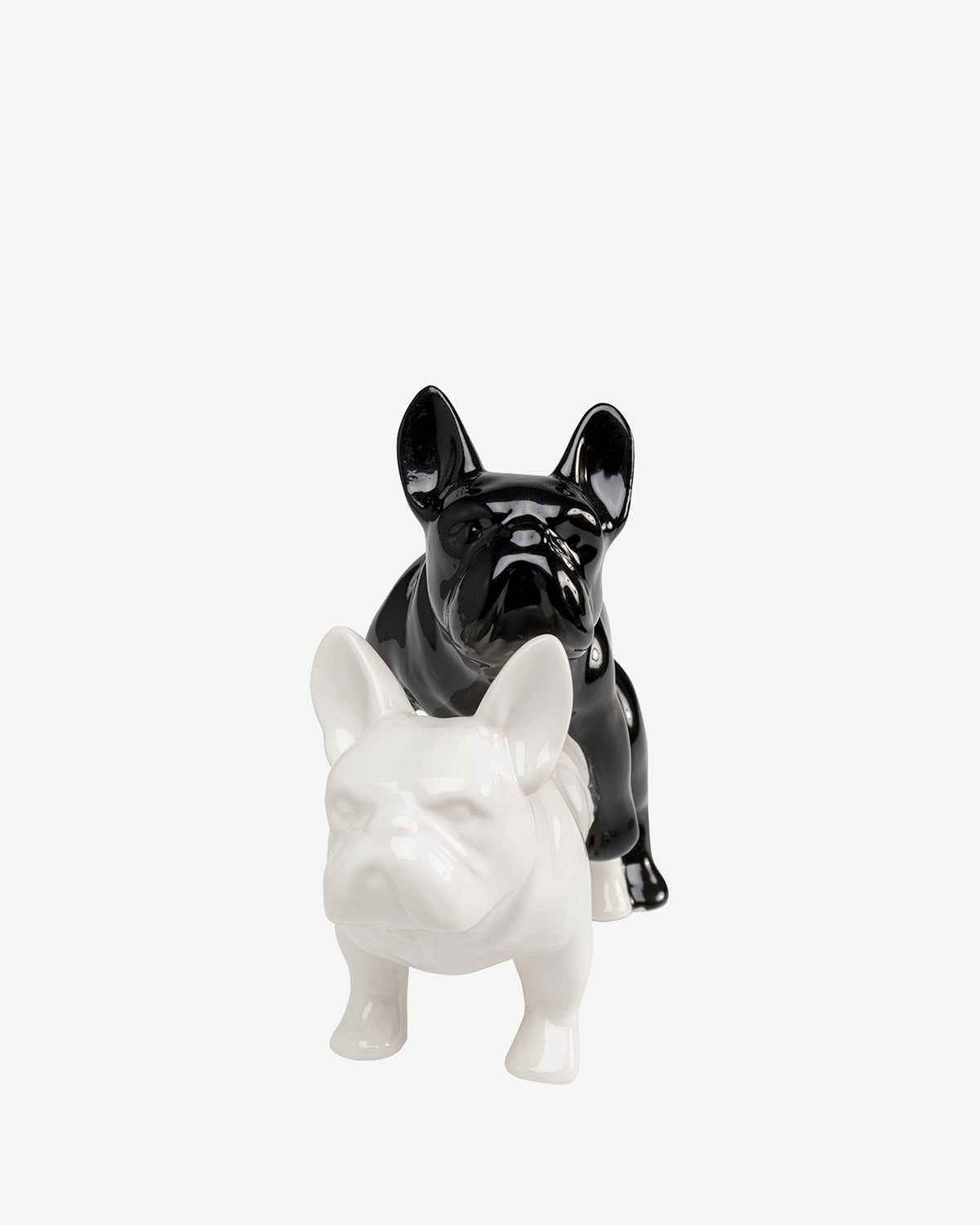Love dogs figur, sort/hvid
