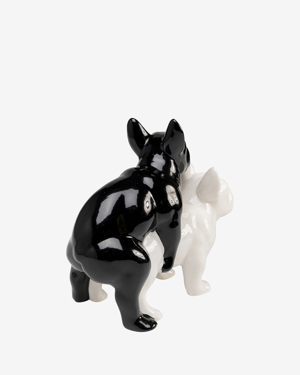 Love dogs figur, sort/hvid