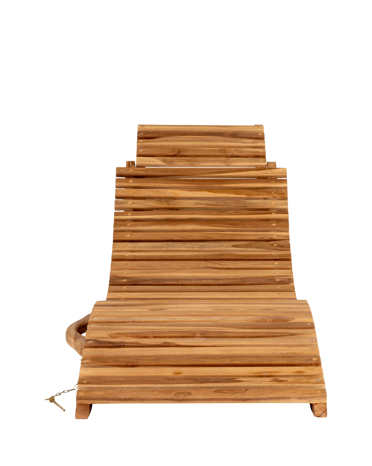 Arrieta liggestol, teak natur