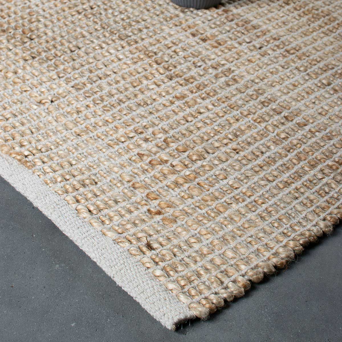 Capri Natural Ivory tæppe 140x200 cm