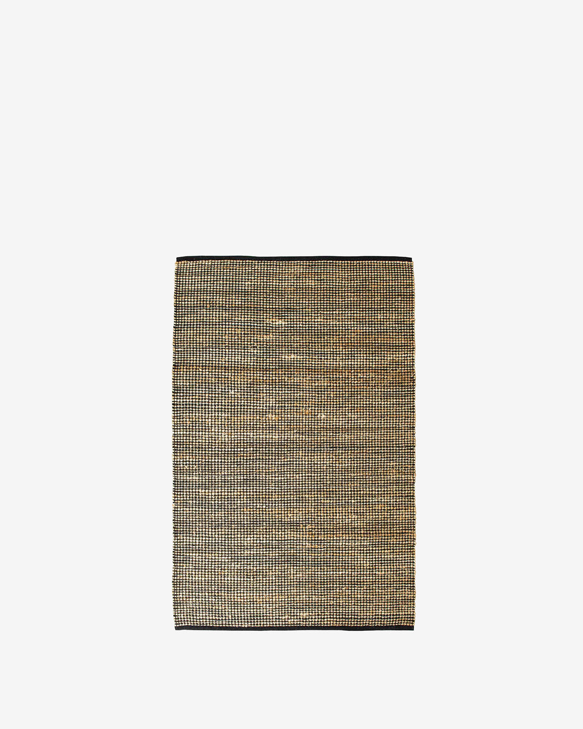 Capri Natural Black tæppe 140x200 cm