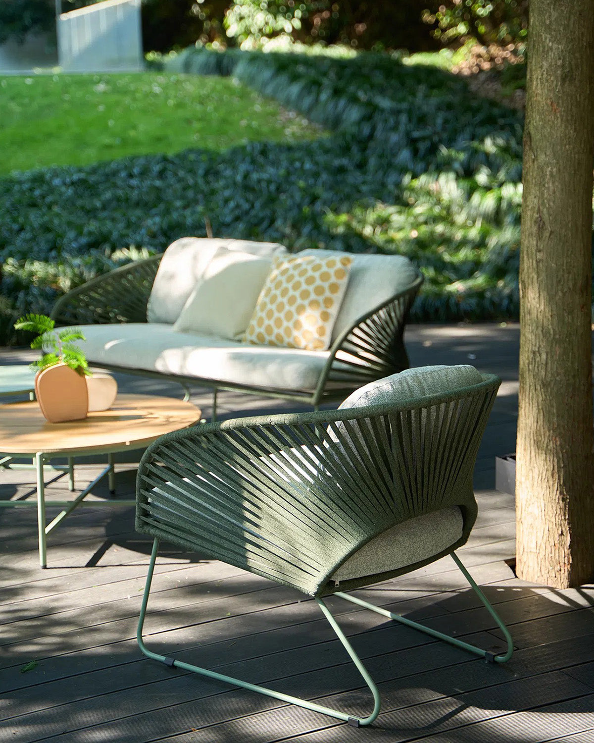 Novella Loungesæt, grøn