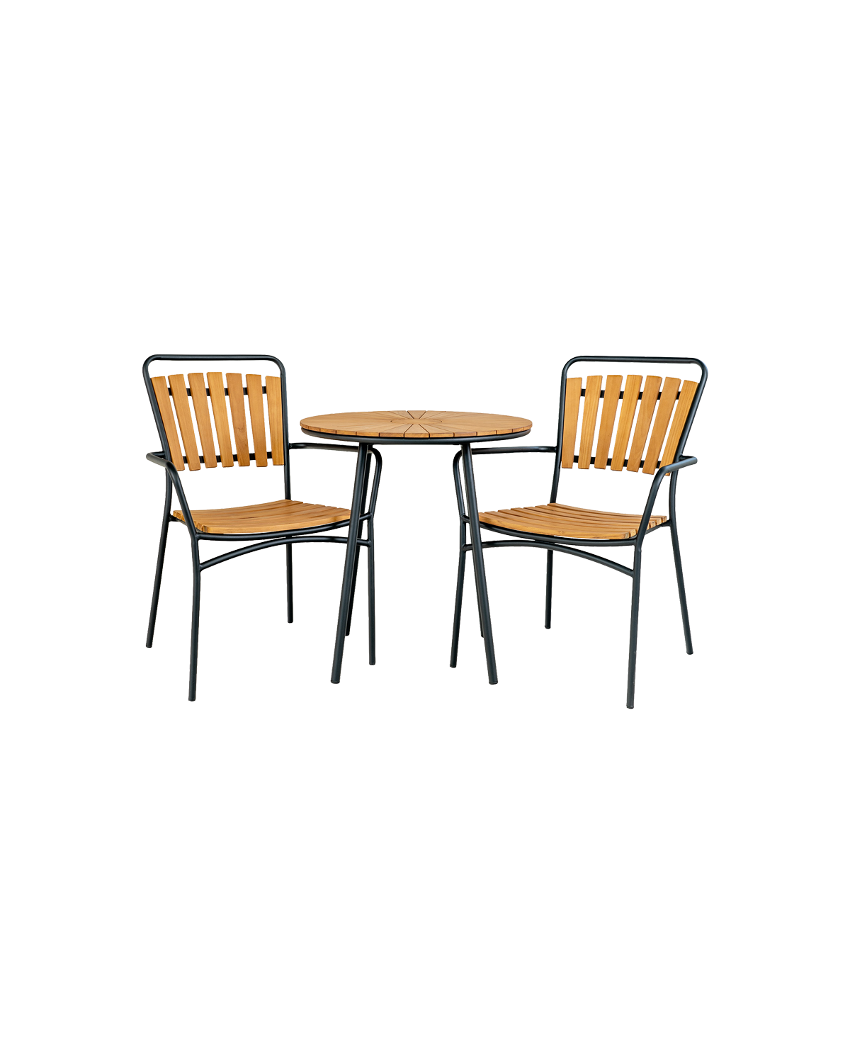 Cleveland cafebord, teak natur