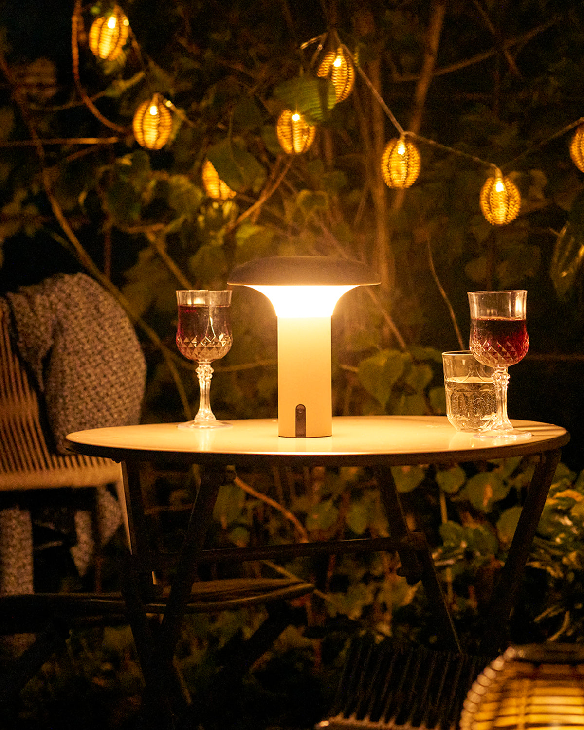 Ramsey LED lampe, Beige