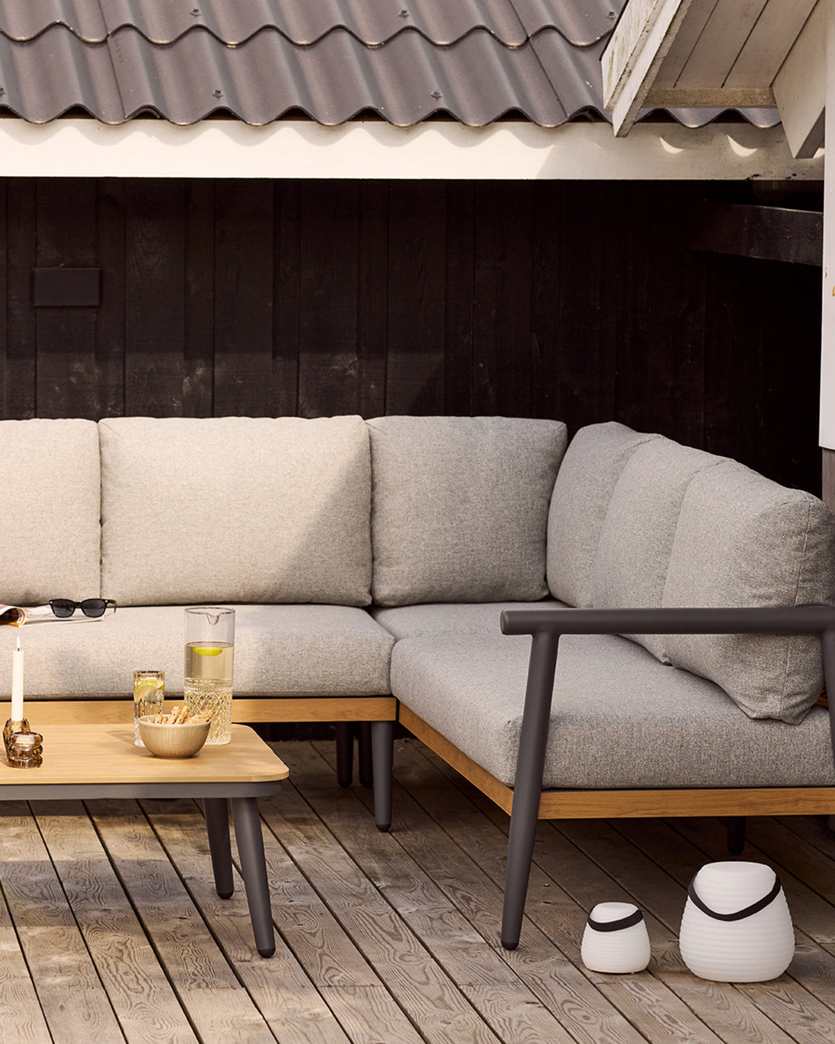 Derry LED Lampe, Hvid