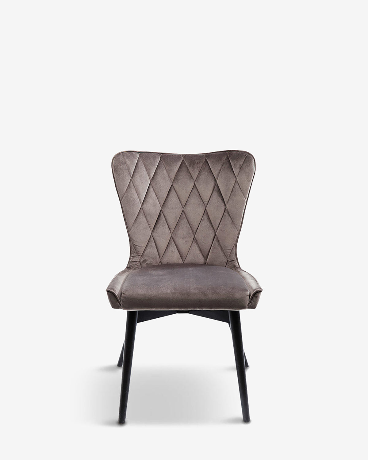 Marshall spisebordsstol, grå velour