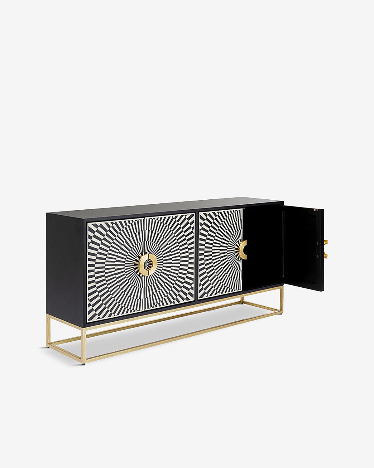 Electro skænk m/ 4 døre