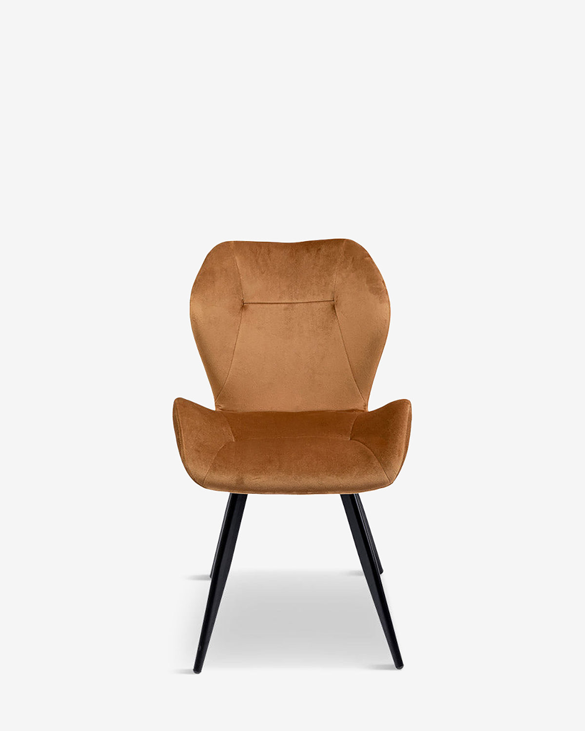 Viva spisebordsstol, brun velour