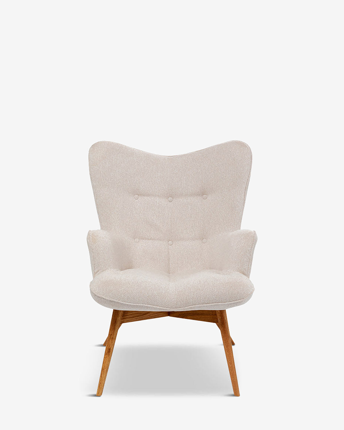 Vicky lænestol, creme