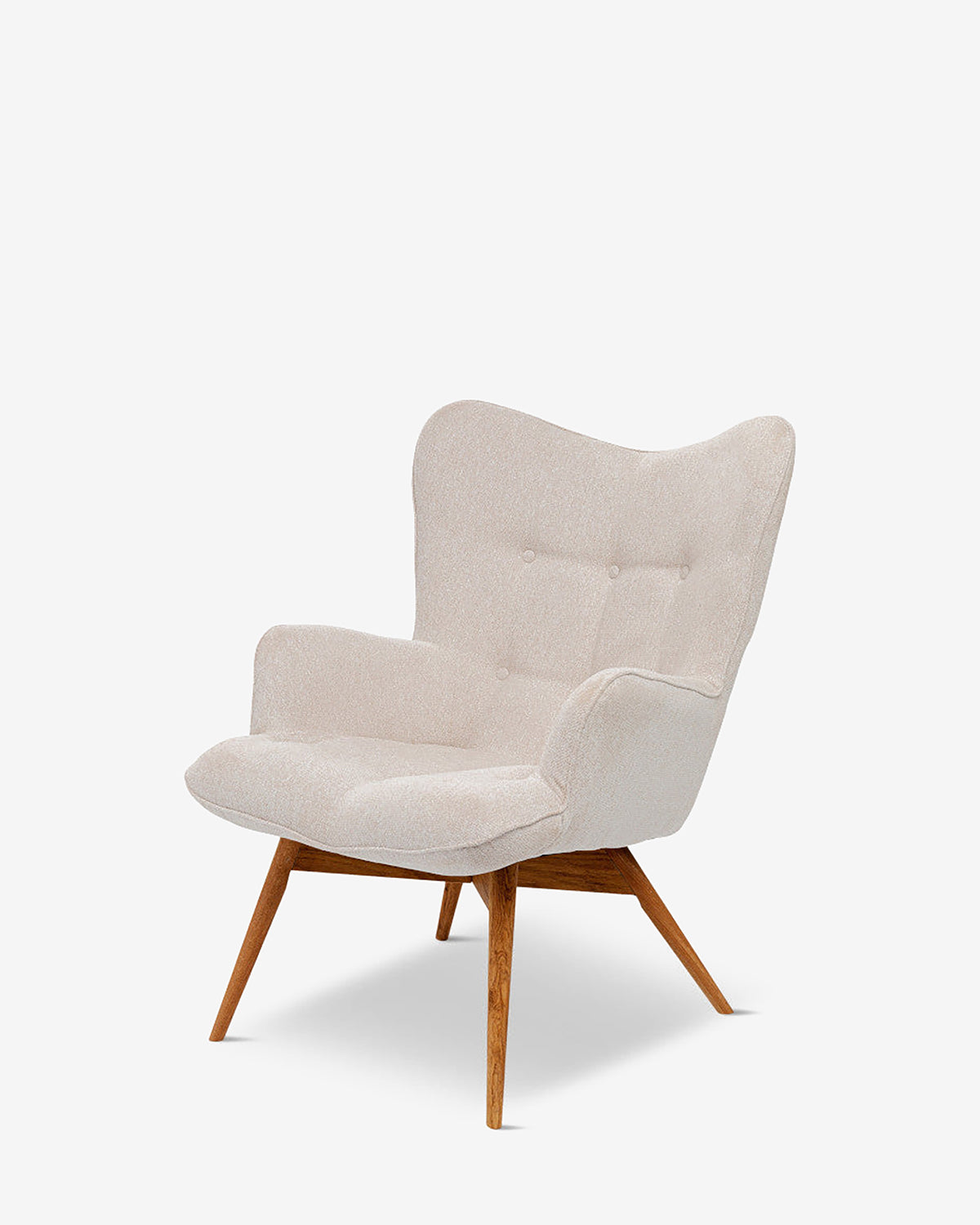 Vicky lænestol, creme