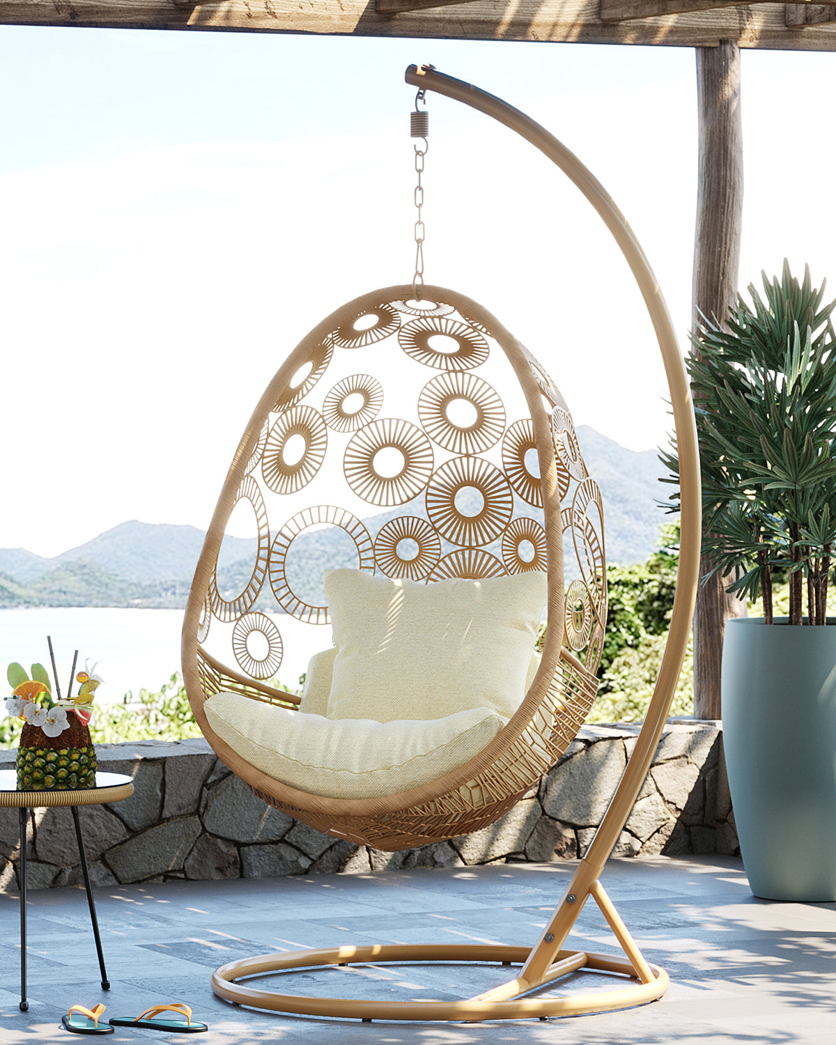 Ibiza hængestol, natur