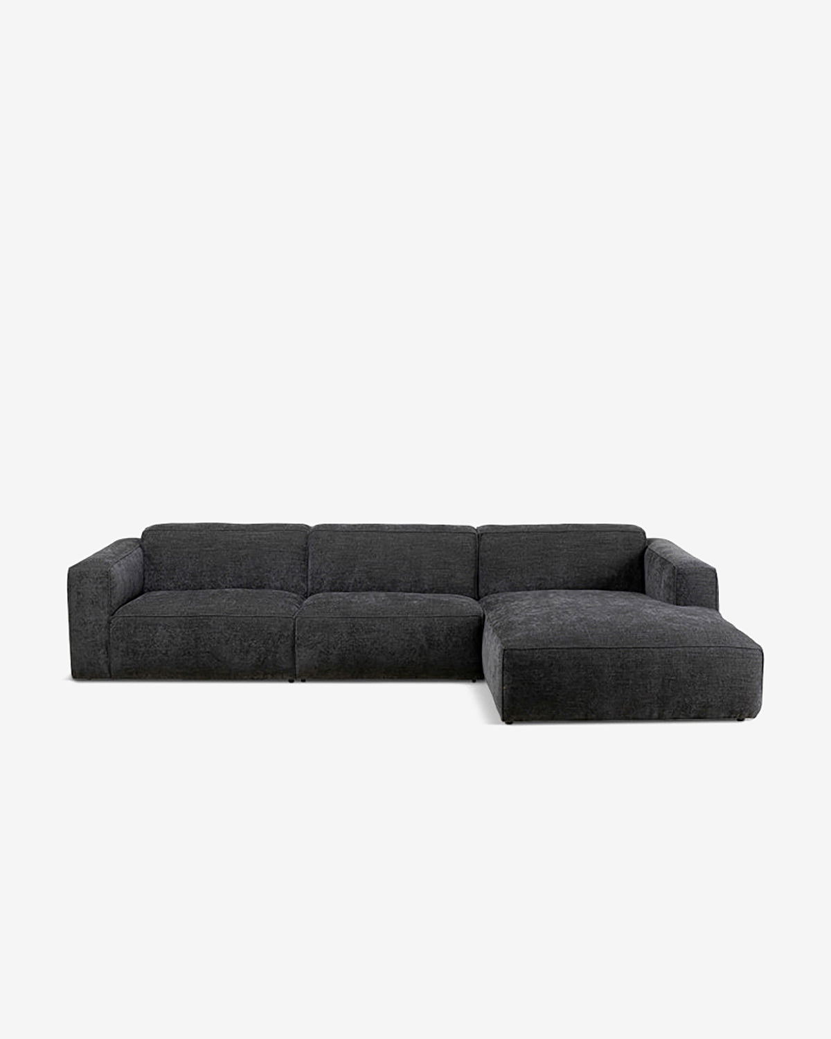Henry sofa m. chaiselong, grå