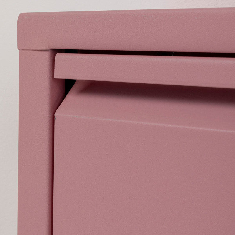 Caruso skoskab 3 låger, rosa