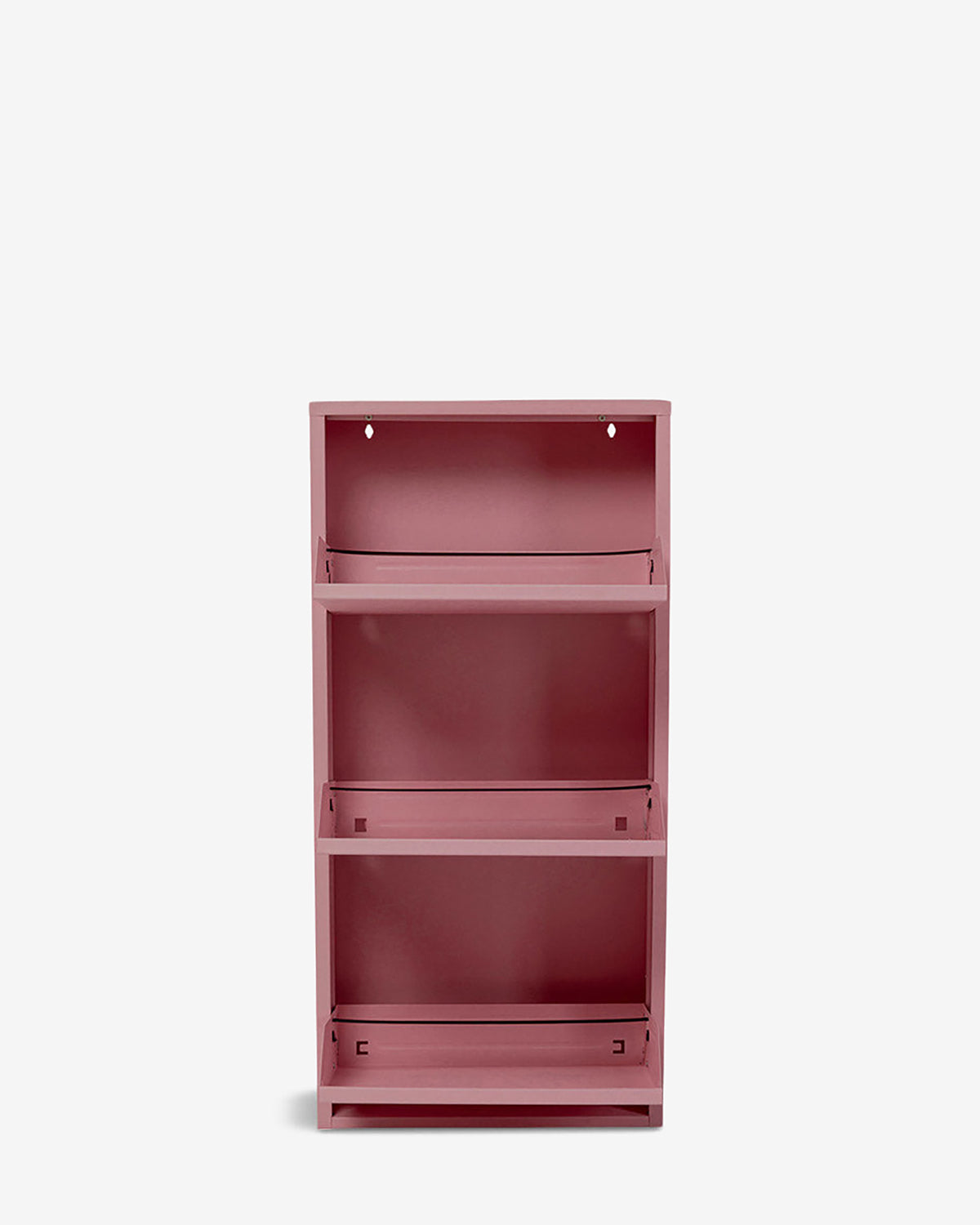 Caruso skoskab 3 låger, rosa