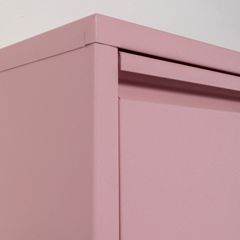 Caruso skoskab, 5 låger rosa