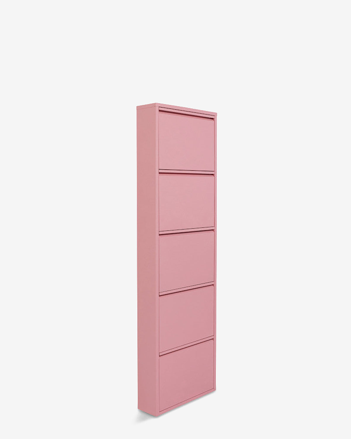 Caruso skoskab, 5 låger rosa