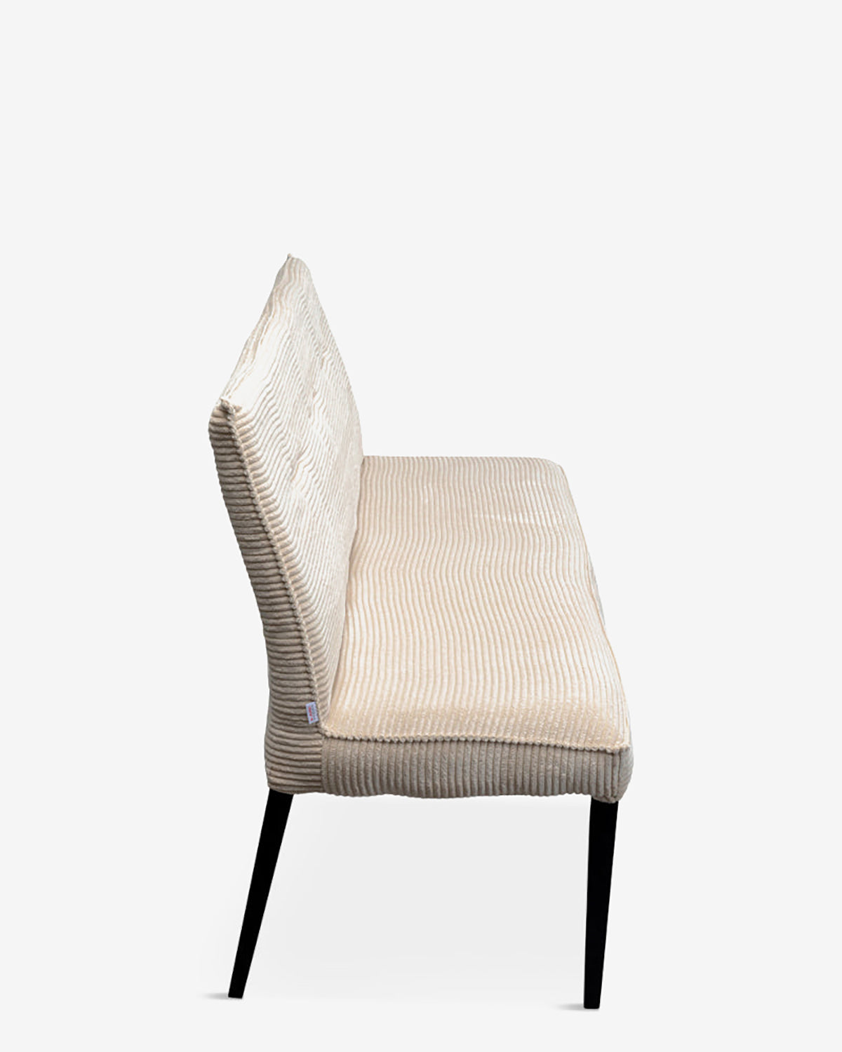 Ledro cord bænk, creme