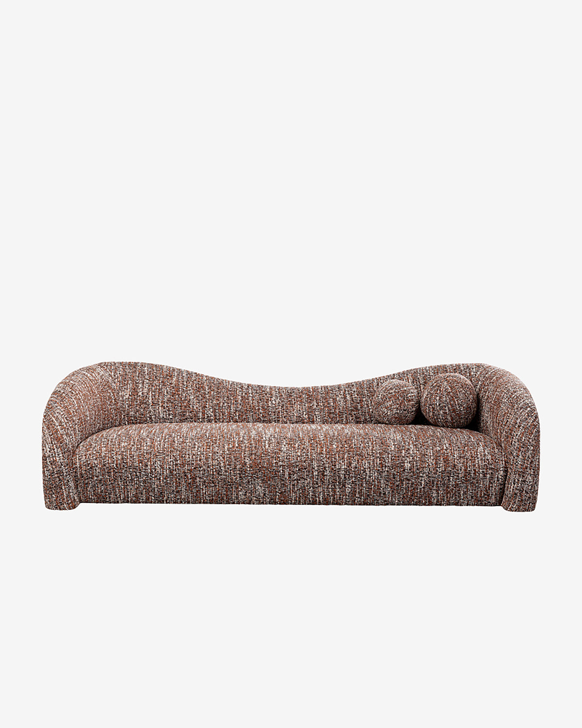 Livia 3 personers sofa, brun
