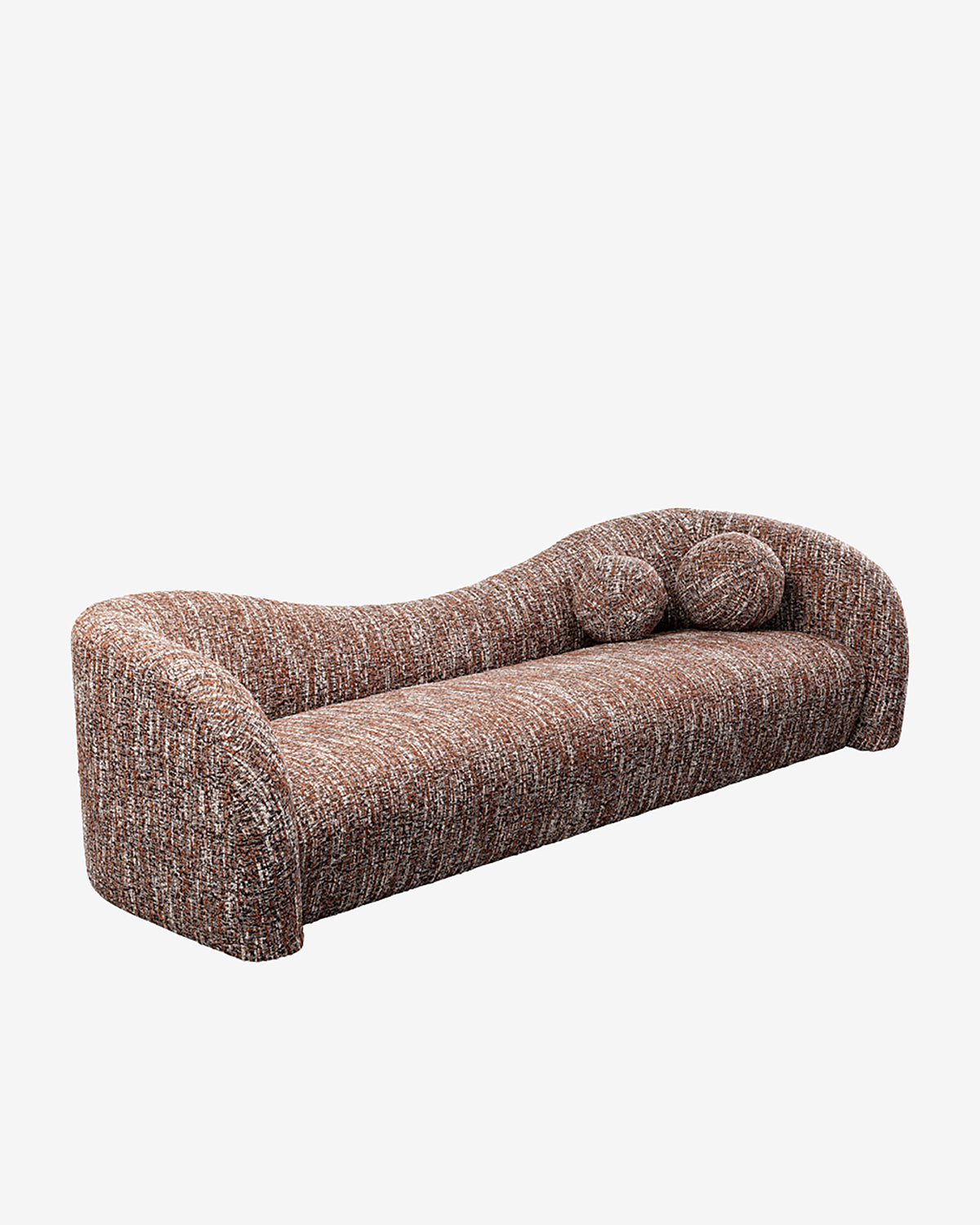 Livia 3 personers sofa, brun
