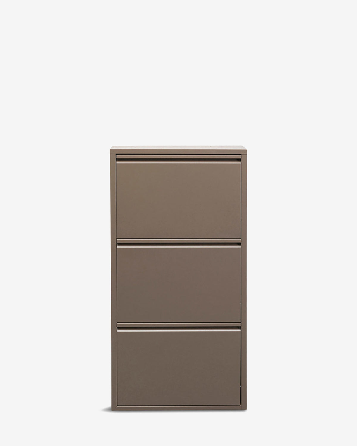 Caruso skoskab 3 låger, taupe