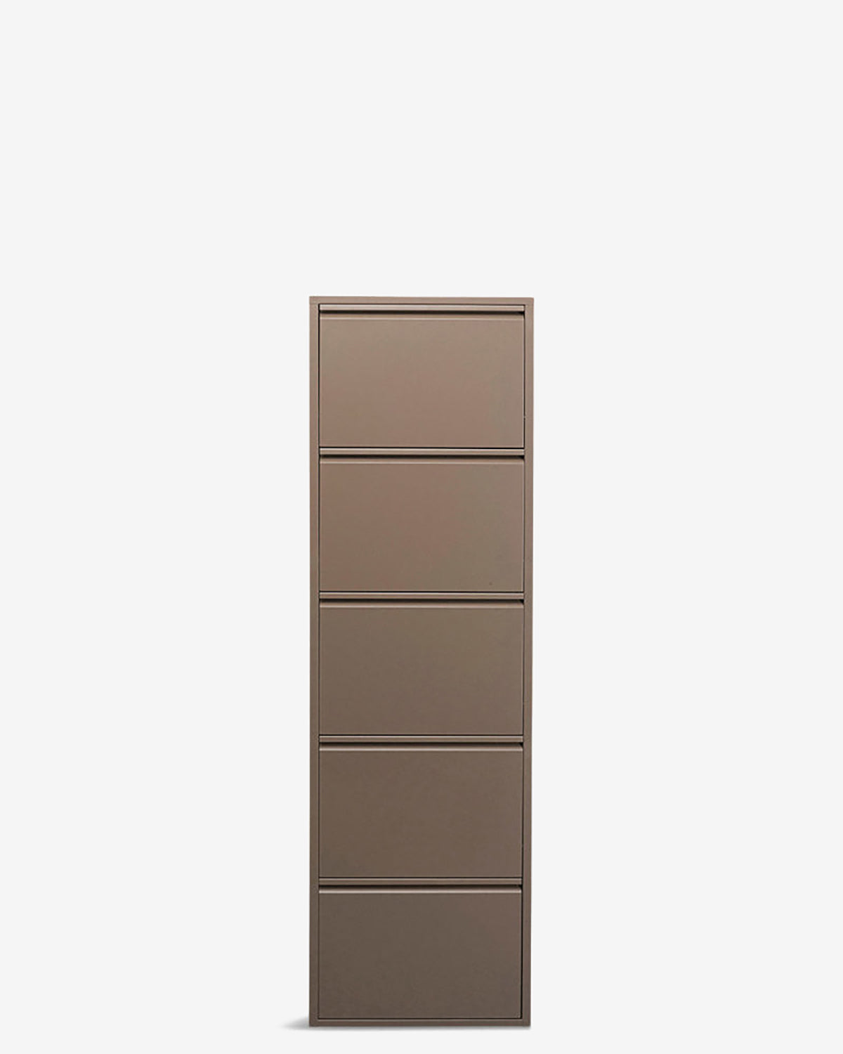 Caruso skoskab 5 låger, taupe