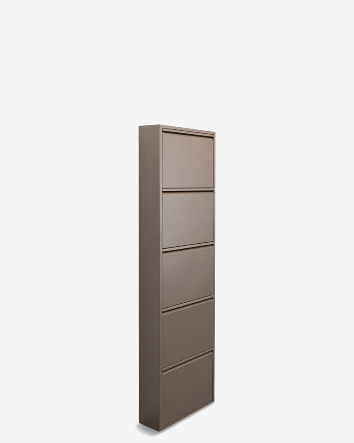 Caruso skoskab 5 låger, taupe