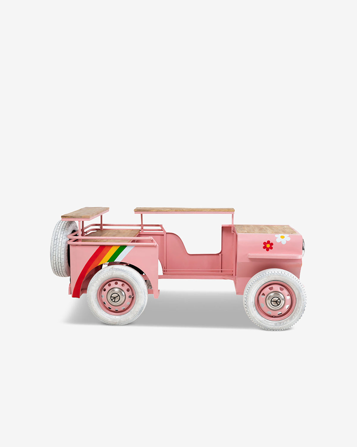Flower power jeep bar