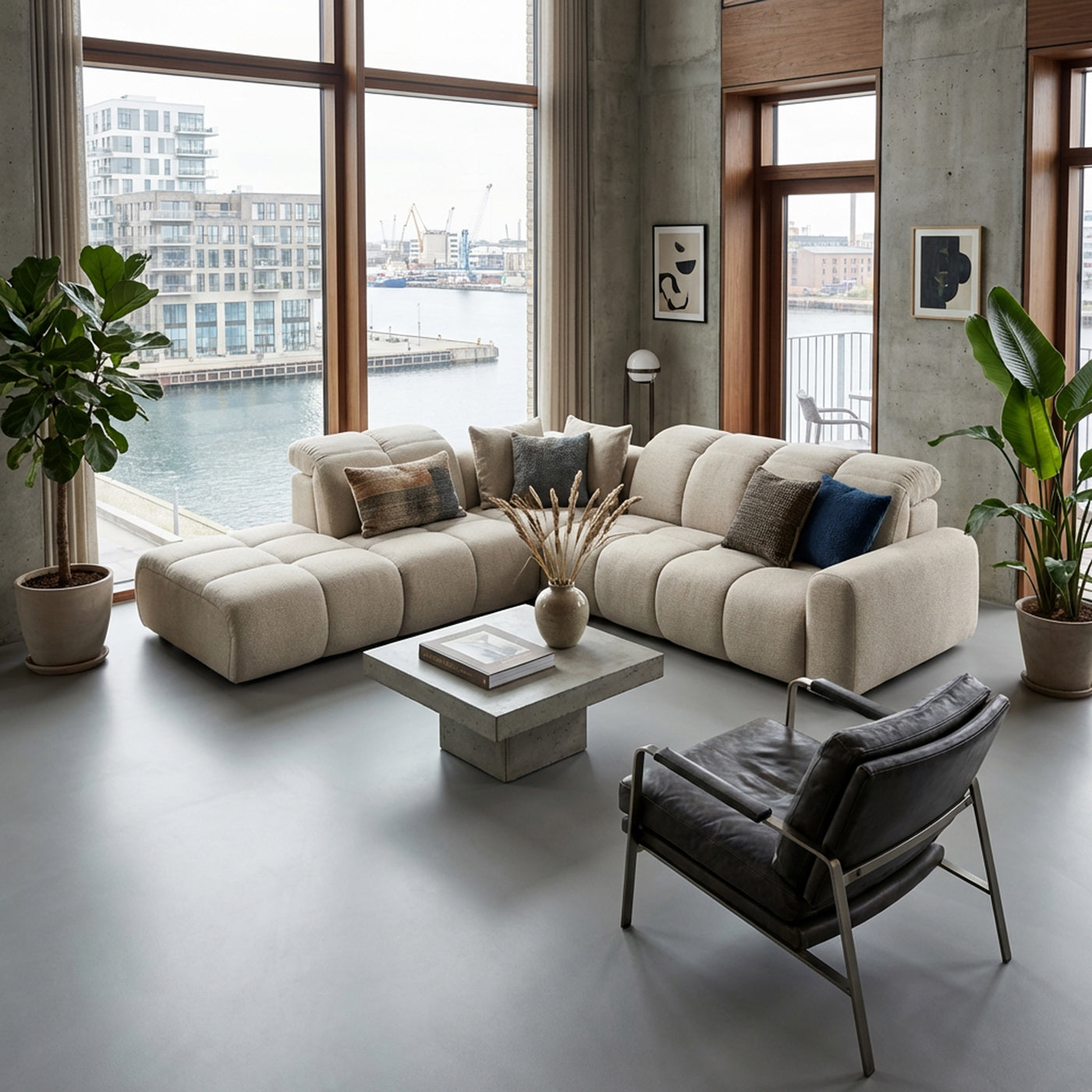 Stilfuld lounge-komfort