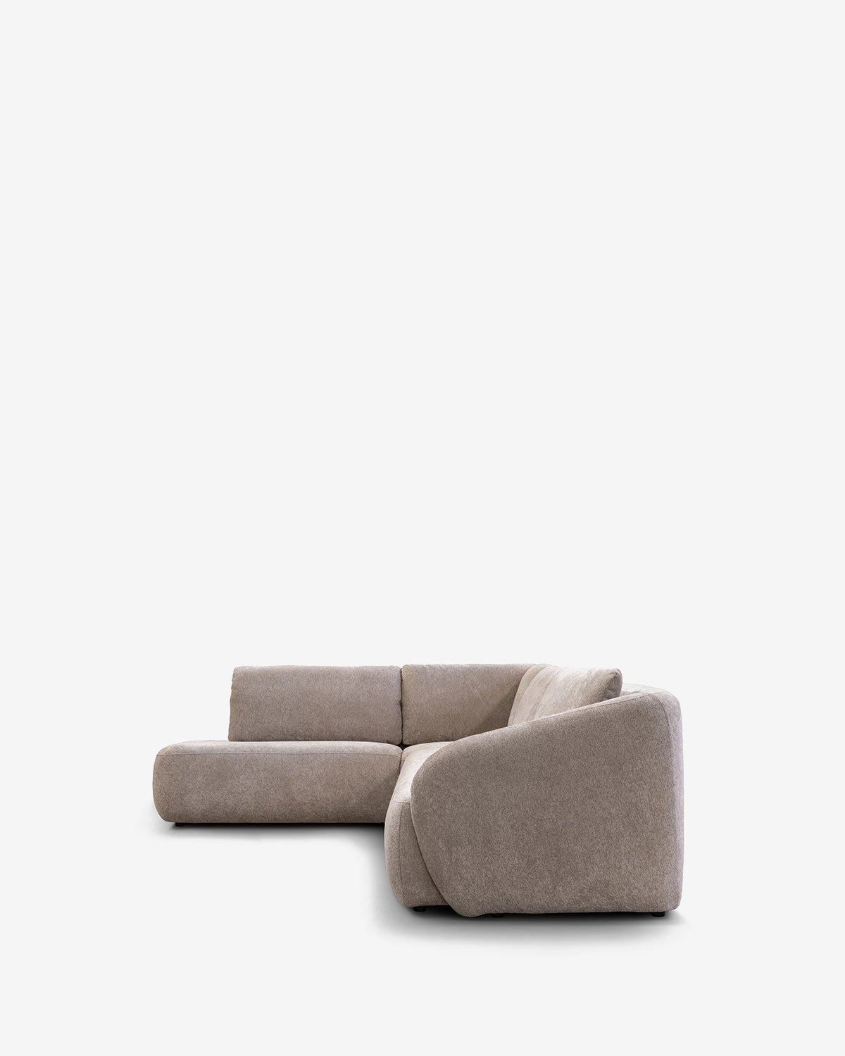 Cavo hjørnesofa m/open end, lys taupe