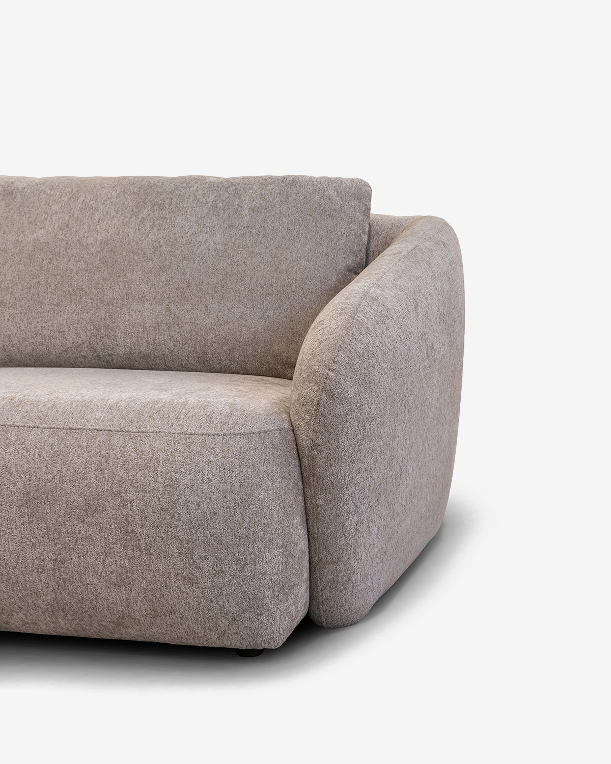 Cavo hjørnesofa m/open end, lys taupe