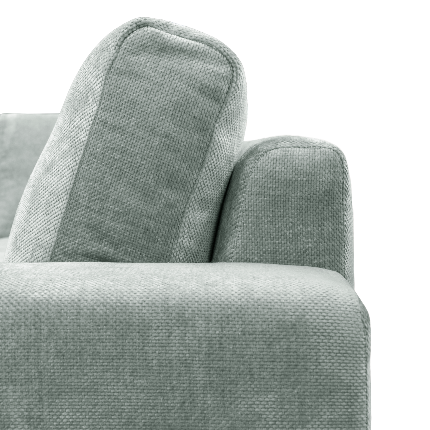 Riva hjørnesofa, m/open end, lysegrøn*